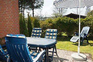 Sitzplatz im Garten